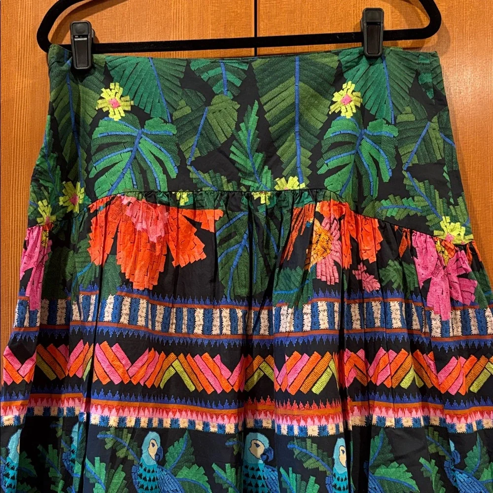 Farm Rio Floral Multicolor Maxi Skirt - Picture 5 of 5